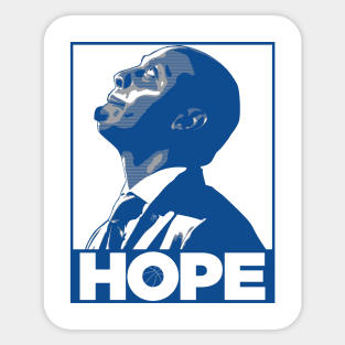 Memphis Tigers Basketball Penny Hardaway Hope White Shirt Design Sticker